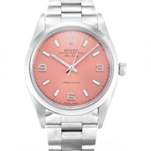 Rolex Air-king 14000 Unisex 34 Mm Steel Case Automatic Movement