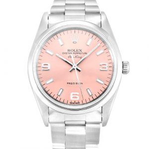 Rolex Air-king 14000 Unisex 34 Mm Steel Case Automatic Movement