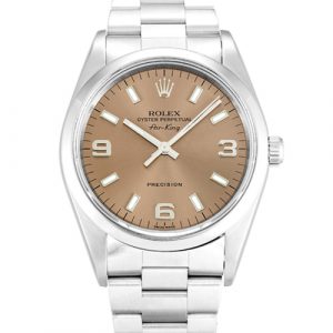 Rolex Air-king 14000 Unisex 34 Mm Steel Case Automatic Movement