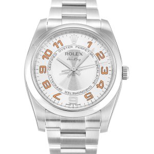 Rolex Air-king 114200 Unisex 34 Mm Steel Case Automatic Movement