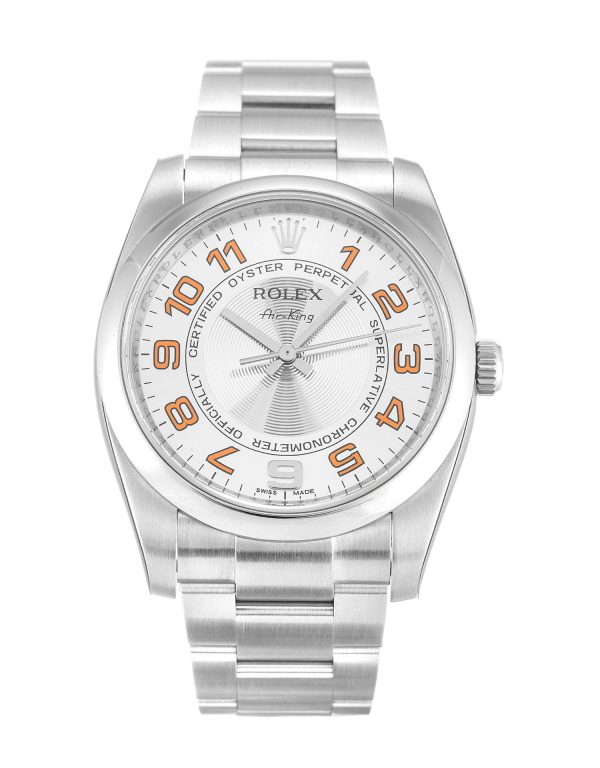 Rolex Air-king 114200 Unisex 34 Mm Steel Case Automatic Movement