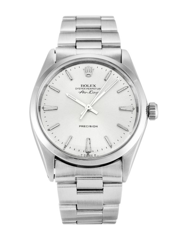 Rolex Air-king 5500 Unisex 34 Mm Steel Case Automatic Movement