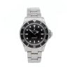 Men Rolex Vintage Submariner No Date 5513 Dial Black Stainless Steel