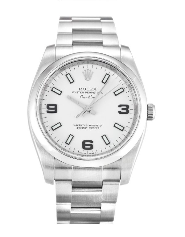 Rolex Air-king 114200 Unisex 34 Mm Steel Case Automatic Movement