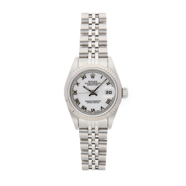 Dial White Rolex Datejust 69174 Case 26mm Stainless Steel