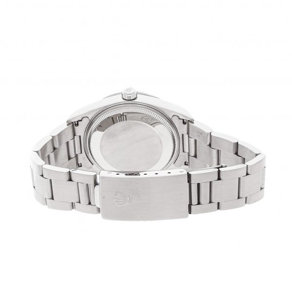 Ladies Dial Black Rolex Air King 14000 Case 34mm Stainless Steel - Image 4