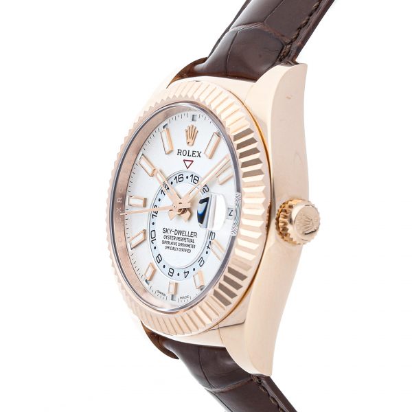 Dress Men Rolex Sky-dweller 326135 Dial Silver Mechanical Automatic - Image 3