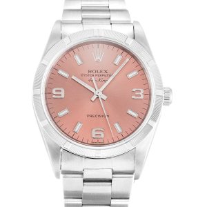 Rolex Air-king 14010m Unisex 34 Mm Steel Case Automatic Movement