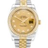 Rolex Datejust 116243 Mens 36 Mm Steel & Yellow Gold Set With Diamonds Case Automatic Movement
