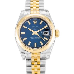 Rolex Datejust Lady 179163 Ladies 26 Mm Steel & Yellow Gold Case Automatic Movement