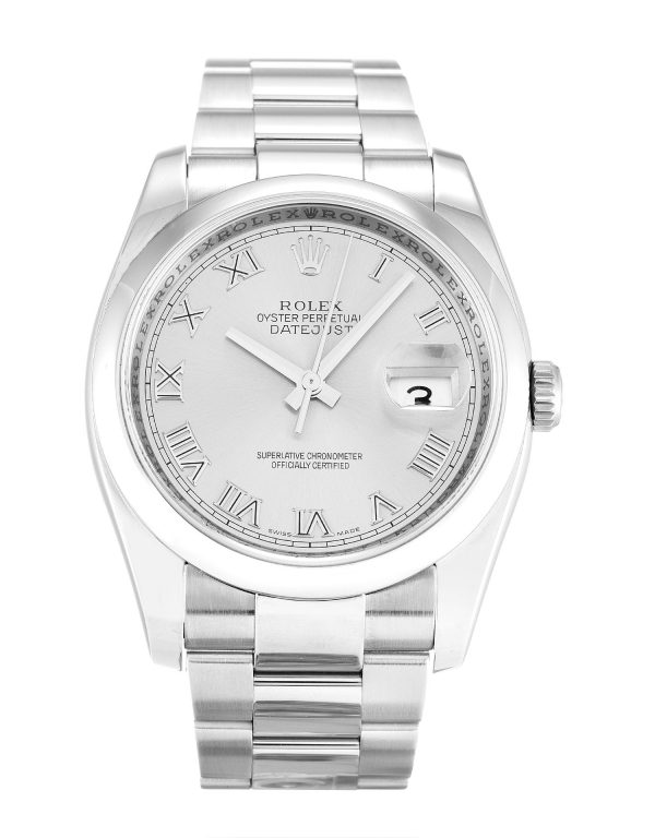 Rolex Datejust 116200 Mens 36 Mm Steel Case Automatic Movement