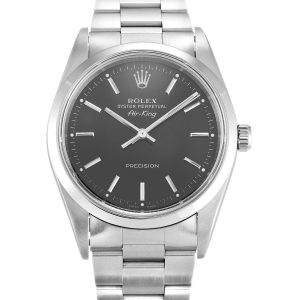 Rolex Air-king 14000 Unisex 34 Mm Steel Case Automatic Movement