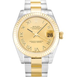 Rolex Datejust Lady 178273 Ladies 31 Mm Steel & Yellow Gold Case Automatic Movement