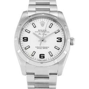 Rolex Air-king 114210 Unisex 34 Mm Steel Case Automatic Movement