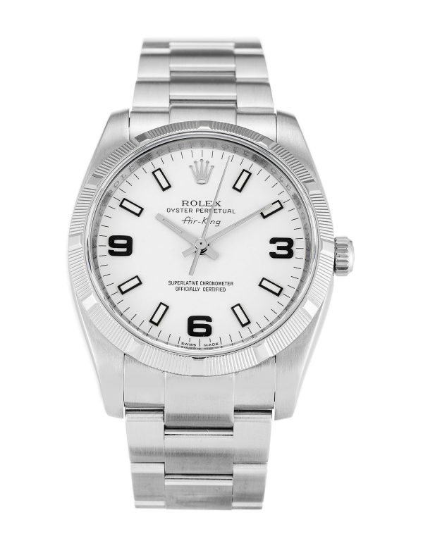 Rolex Air-king 114210 Unisex 34 Mm Steel Case Automatic Movement