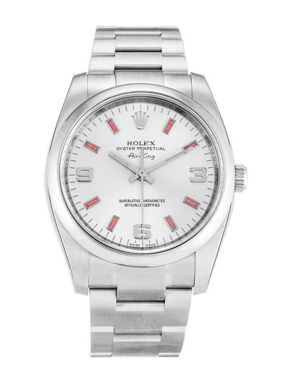 Rolex Air-king 114200 Unisex 34 Mm Steel Case Automatic Movement