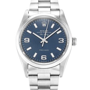 Rolex Air-king 14000 Unisex 34 Mm Steel Case Automatic Movement