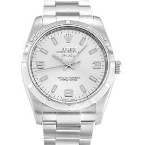 Rolex Air-king 114210 Unisex 34 Mm Steel Case Automatic Movement