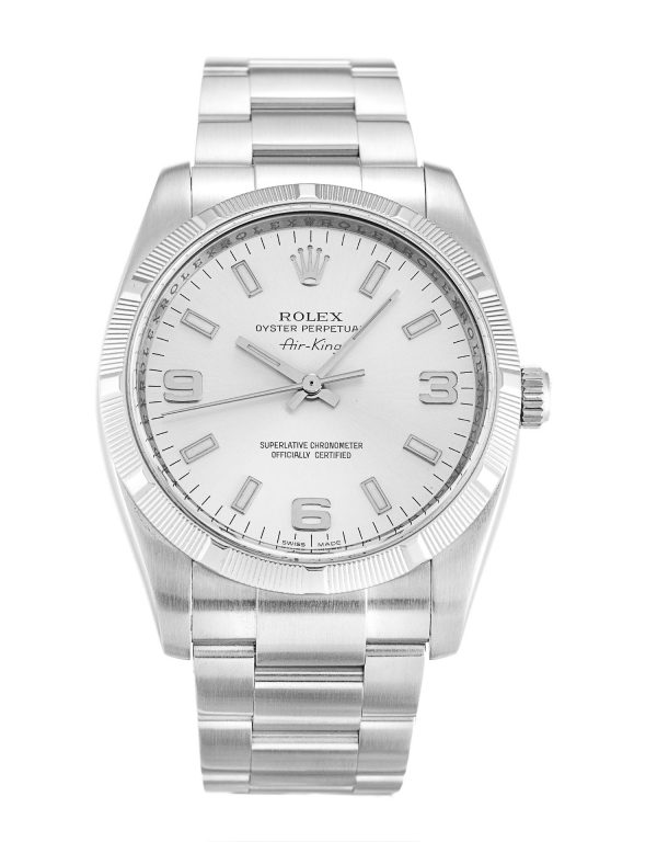 Rolex Air-king 114210 Unisex 34 Mm Steel Case Automatic Movement