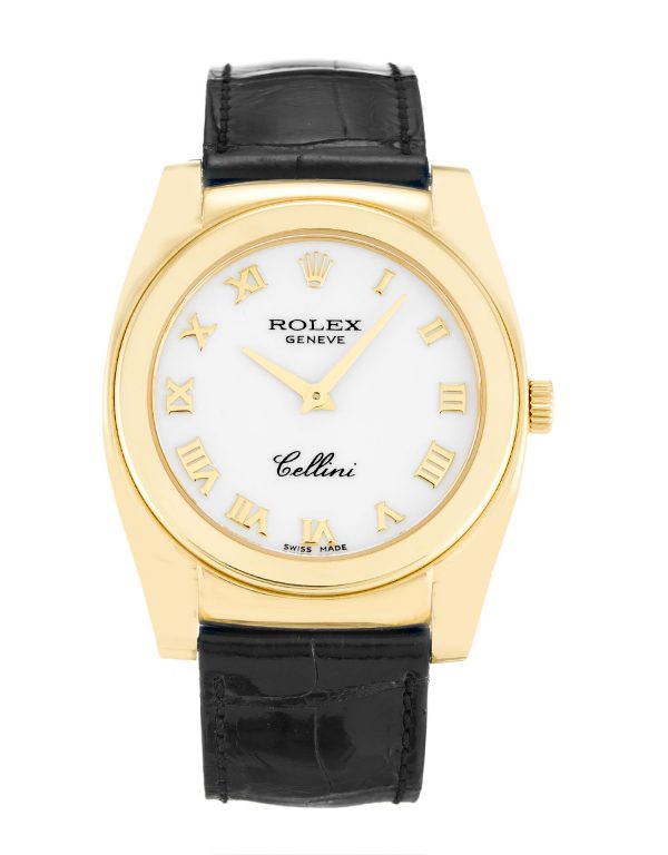 Rolex Cellini Aug-20 Unisex 32 Mm Yellow Gold Case Quartz Movement