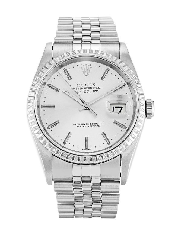 Rolex Datejust 16220 Mens 36 Mm Steel Case Automatic Movement