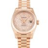 Rolex Datejust Lady 179175 Ladies 26 Mm Pink Gold Case Automatic Movement