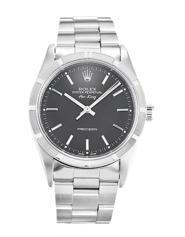 Rolex Air-king 14010 Unisex 34 Mm Steel Case Automatic Movement