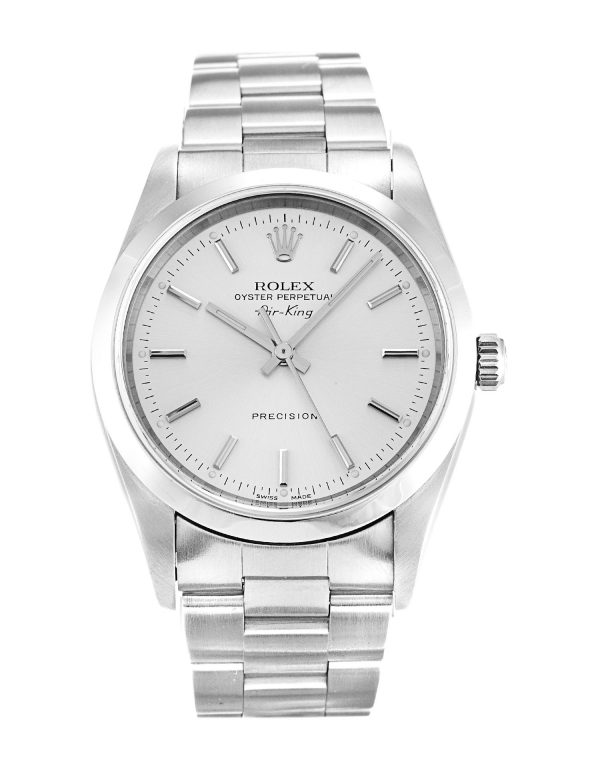 Rolex Air-king 14000m Unisex 34 Mm Steel Case Automatic Movement