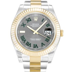 Rolex Datejust Ii 116333 Mens 41 Mm Steel & Yellow Gold Case Automatic Movement