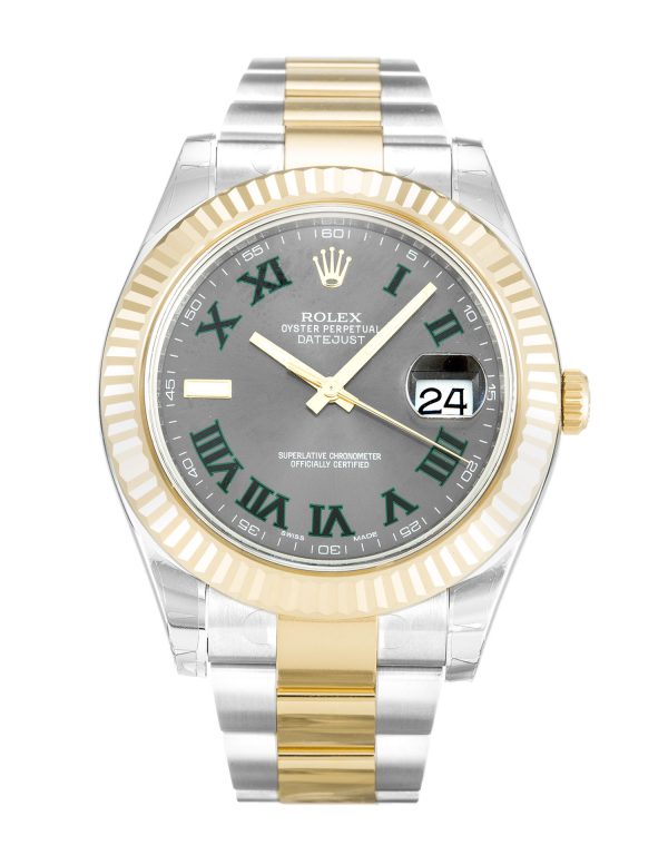 Rolex Datejust Ii 116333 Mens 41 Mm Steel & Yellow Gold Case Automatic Movement