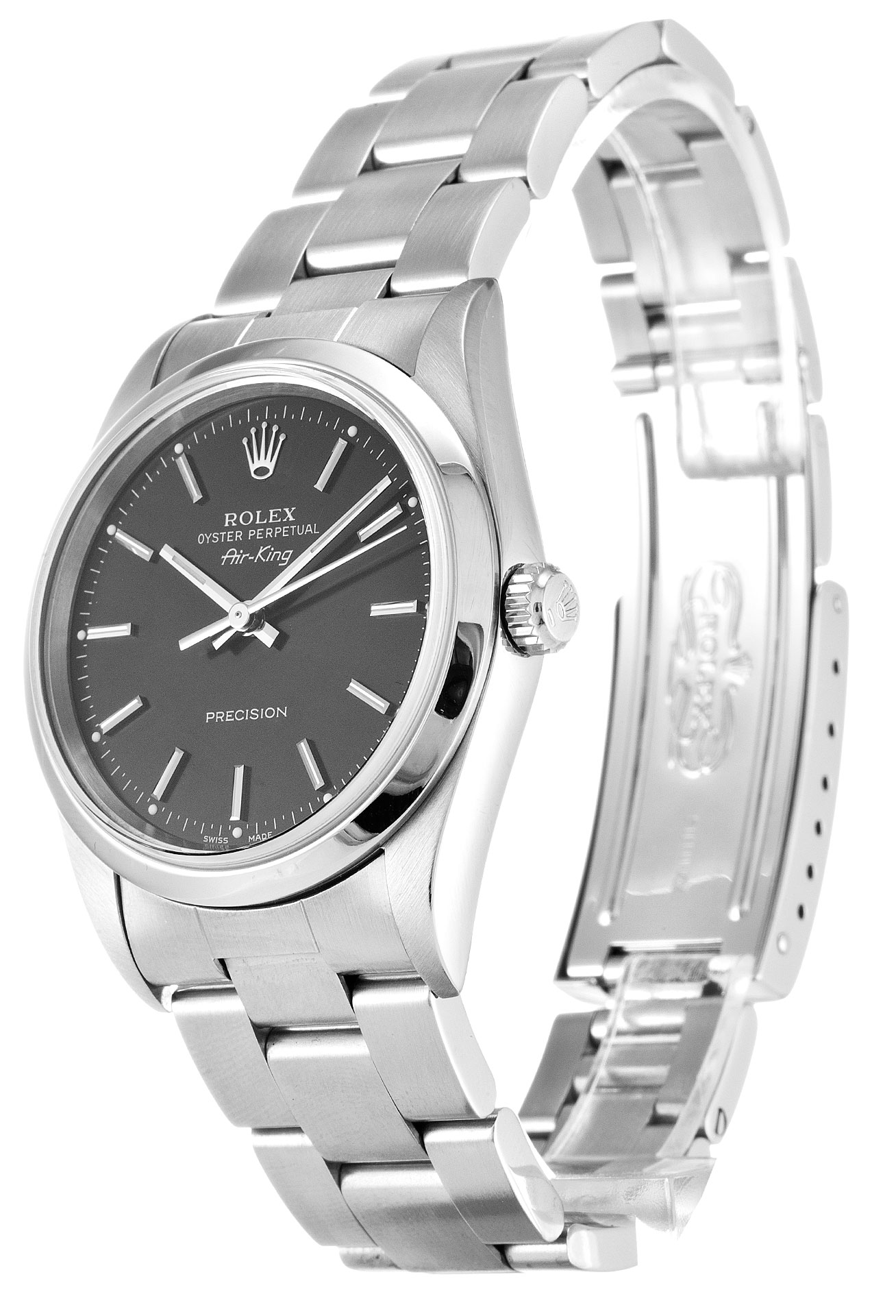 Rolex Air-king 14000 Unisex 34 Mm Steel Case Automatic Movement - Image 2