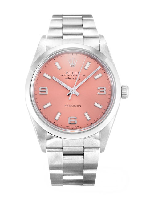 Rolex Air-king 14000 Unisex 34 Mm Steel Case Automatic Movement