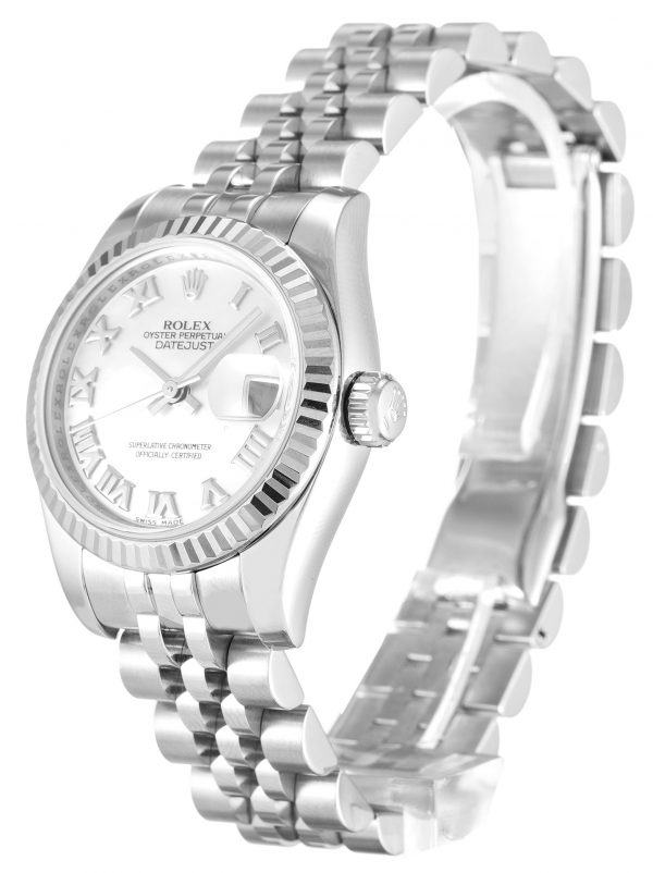 Rolex Datejust Lady 179174 Ladies 26 Mm Steel & White Gold Case Automatic Movement - Image 2