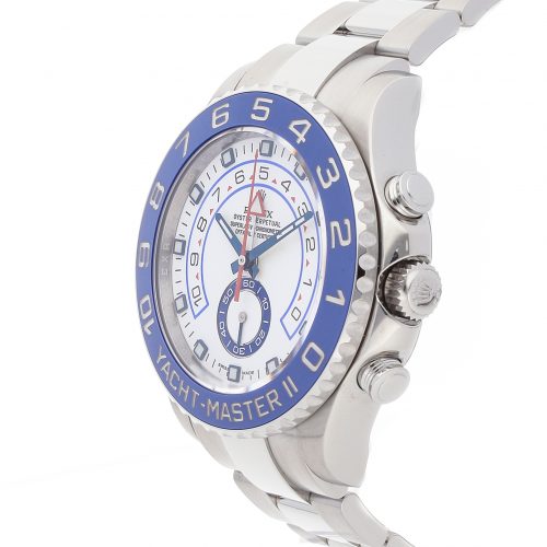 Dial White Rolex Yacht-master Ii 116680 Case 44mm Stainless Steel - Image 3