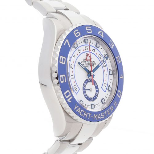 Dial White Rolex Yacht-master Ii 116680 Case 44mm Stainless Steel - Image 4