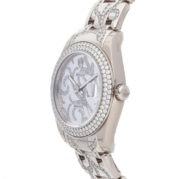 Ladies Diamond Rolex Datejust Pearlmaster 81339 Mechanical Automatic - Image 2