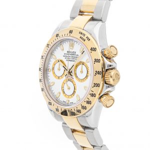 Casual Men Rolex Daytona 116523 Dial White Stainless Steel