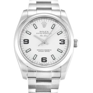 Rolex Air-king 114200 Unisex 34 Mm Steel Case Automatic Movement