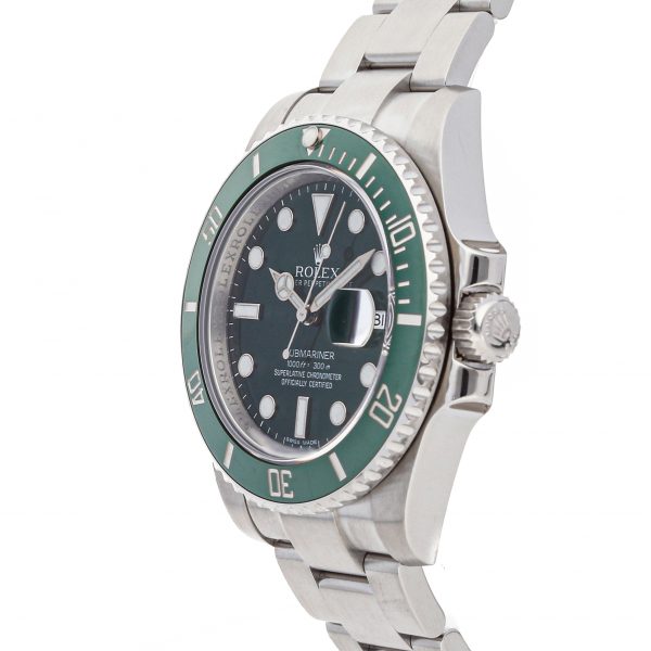 Casual Men Rolex Submariner 116610lv Dial Green Stainless Steel - Image 2
