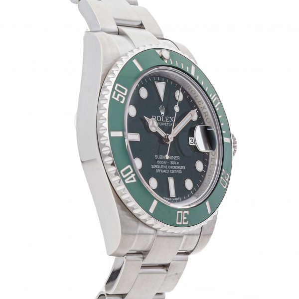 Casual Men Rolex Submariner 116610lv Dial Green Stainless Steel - Image 3