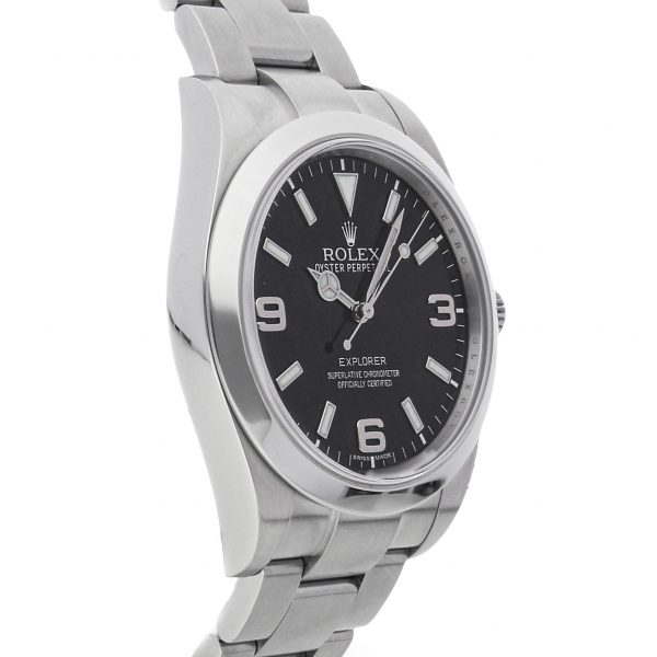 Men Dial Black Rolex Explorer 214270 Case 39mm Stainless Steel - Image 2