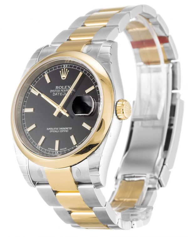 Rolex Datejust 116203 Mens 36 Mm Steel & Yellow Gold Case Automatic Movement - Image 2