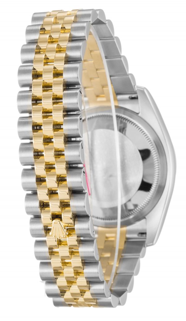 Rolex Datejust 116243 Mens 36 Mm Steel & Yellow Gold Set With Diamonds Case Automatic Movement - Image 3