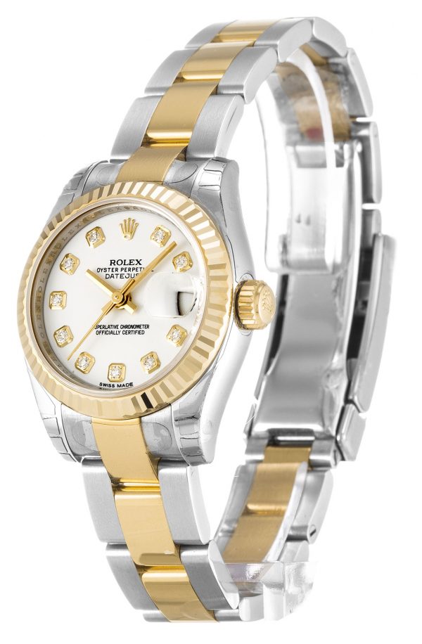 Rolex Datejust Lady 179173 Ladies 26 Mm Steel & Yellow Gold Case Automatic Movement - Image 2