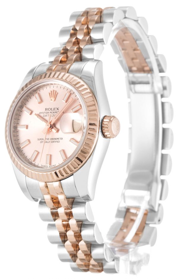 Rolex Datejust Lady 179171 Ladies 26 Mm Steel & Rose Gold Case Automatic Movement - Image 2