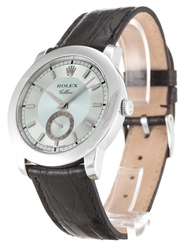 Rolex Cellini Jun-41 Mens 40 Mm Platinum Case Manual Movement - Image 2