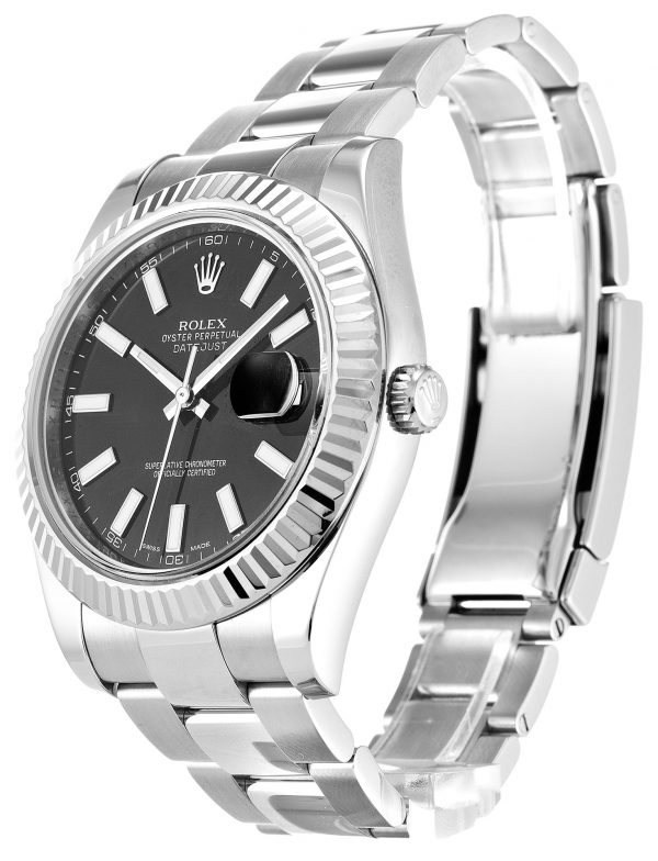 Rolex Datejust Ii 116334 Mens 41 Mm Steel Case Automatic Movement - Image 2