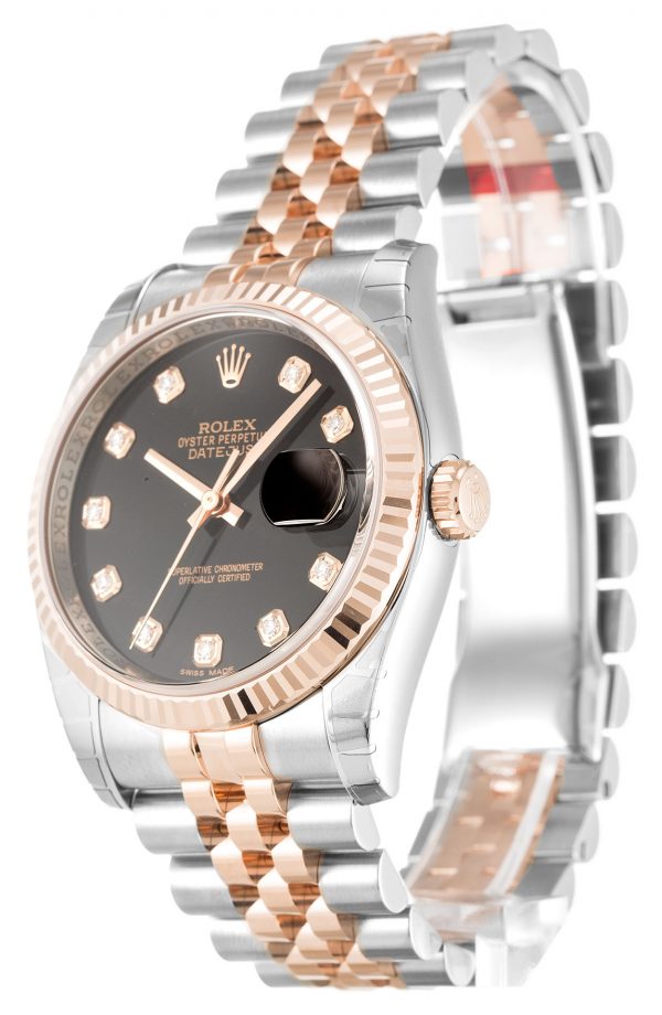 Rolex Datejust 116231 Mens 36 Mm Steel & Rose Gold Case Automatic Movement - Image 2