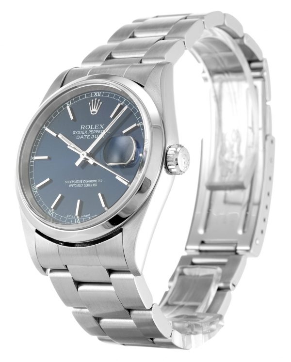 Rolex Datejust 16200 Mens 36 Mm Steel Case Automatic Movement - Image 2