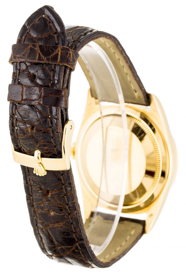 Rolex Datejust 16238 Mens 36 Mm Yellow Gold Case Automatic Movement - Image 3